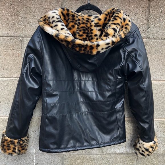 ZLC Collections Faux Fur Reversible Fuzzy Warm M - Picture 3 of 8